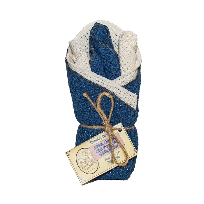 Cotton Dishcloths 4pk - Country Cottons