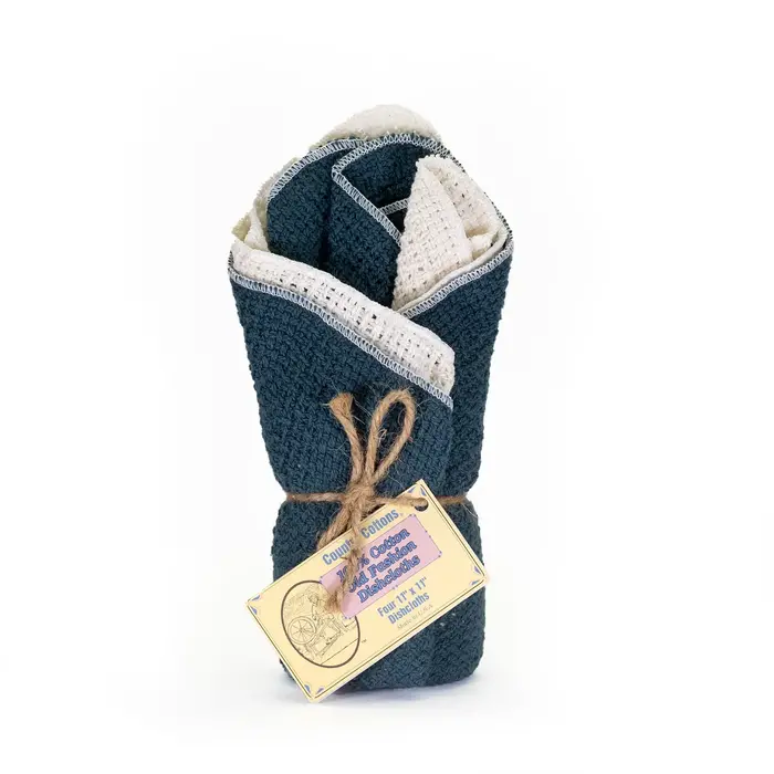 Cotton Dishcloths 4pk - Country Cottons