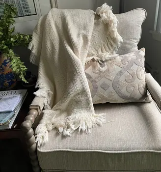 50"x60" Cotton Throw Blanket
