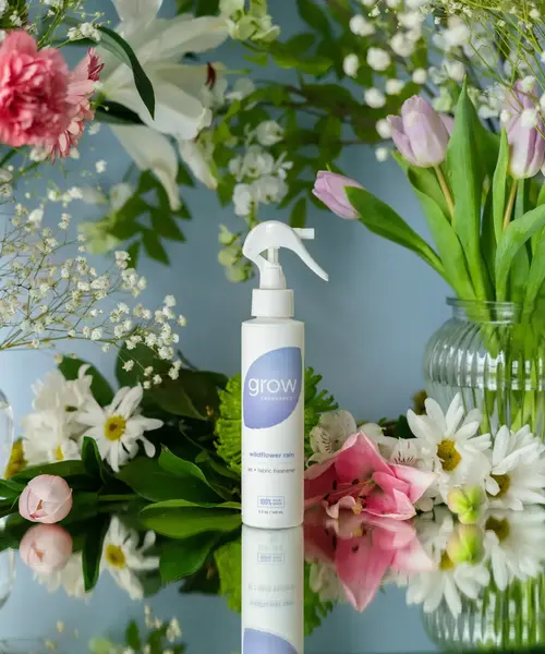 Grow Fabric Spray Wildflower Rain
