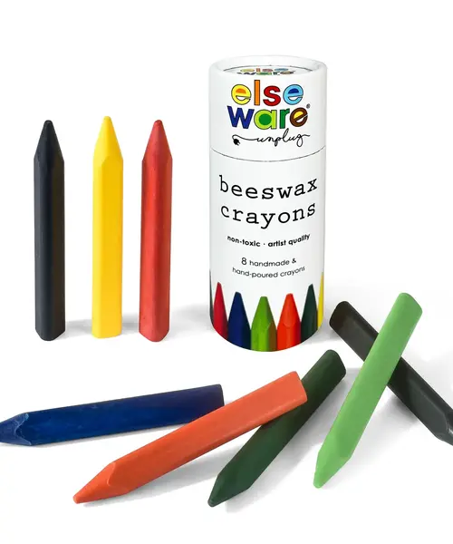Triangle Non-Toxic Beeswax Crayons