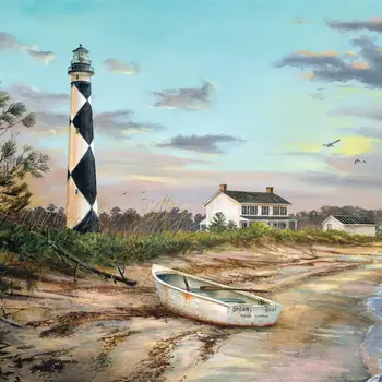 Sunset at Cape Lookout