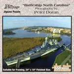 Battleship North Carolina 550 Piece Puzzle - Heritage Puzzle