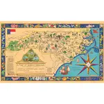 Map of NC for Nature Lovers 550 Piece Puzzle- Heritage Puzzle