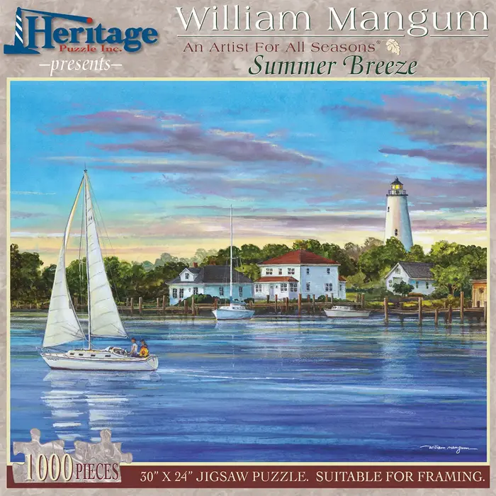 Summer Breeze 1000 Piece Puzzle - Heritage Puzzle