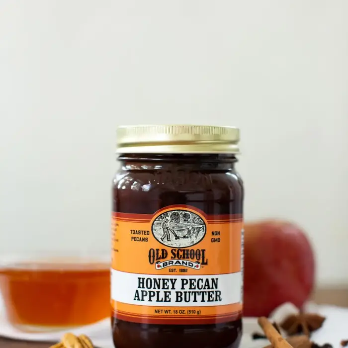 Honey Pecan Apple Butter - Old School Brand