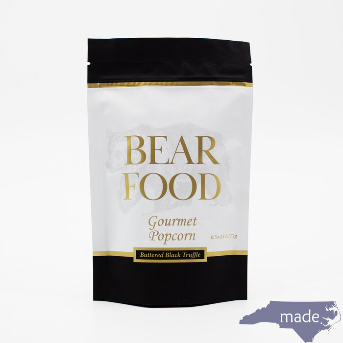 Buttered Black Truffle Gourmet Popcorn - Bear Food