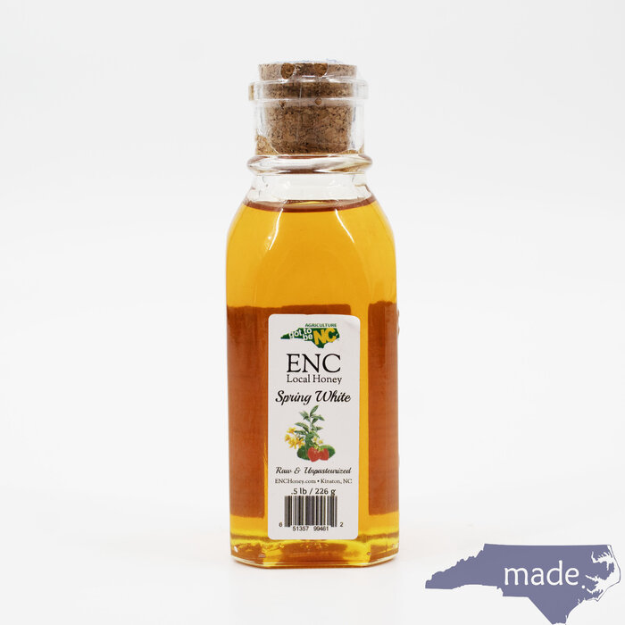 Spring White Honey - ENC Honey .5lb