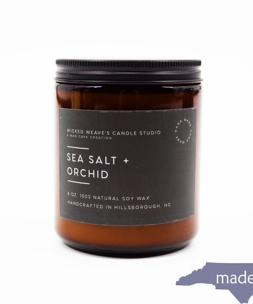 Sea Salt & Orchid Soy Wax Candle