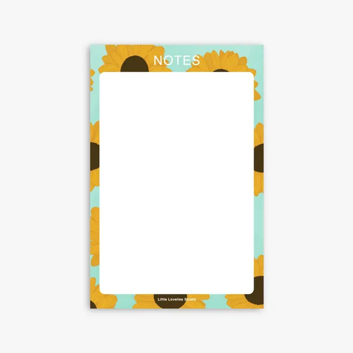Sunflowers Notepad - Little Lovelies