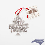 A Very Merry New Bern Christmas Ornament - House of Morgan Pewter