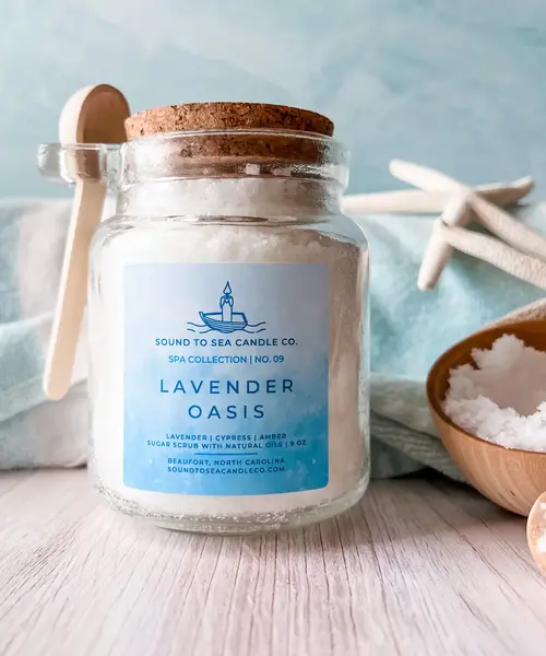 Lavender Oasis Sugar Scrub