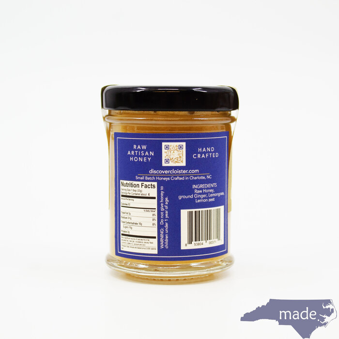 Lemon Ginger Whipped Honey - Cloister Honey