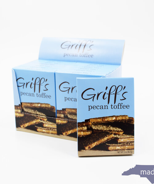 Griff's Pecan Toffee 2 oz.