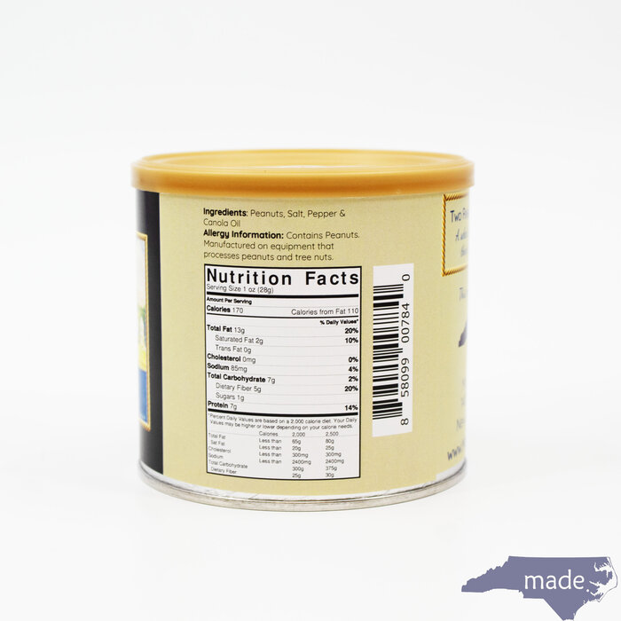 Salt & Pepper Peanuts - Two Rivers Peanuts