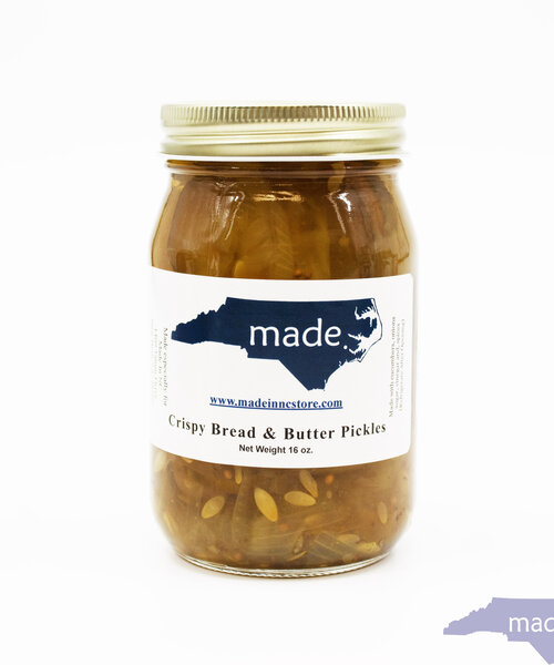 Crispy Bread & Butter Pickles 16 oz.