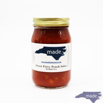 Sweet Firey Peach Salsa 16 oz. - Made in NC