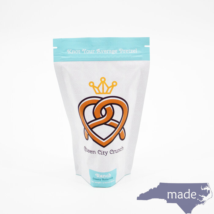 Buttermilk Ranch Pretzels - Queen City Crunch