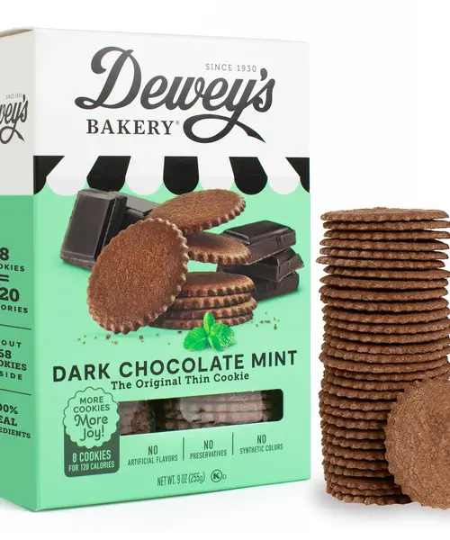 Dark Chocolate Mint Cookie Thins 9 oz.