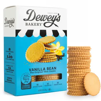 Vanilla Bean Cookie Thins 9 oz.