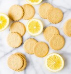 Meyer Lemon Moravian Cookie Thins 4.5 oz. Tube - Dewey's Bakery