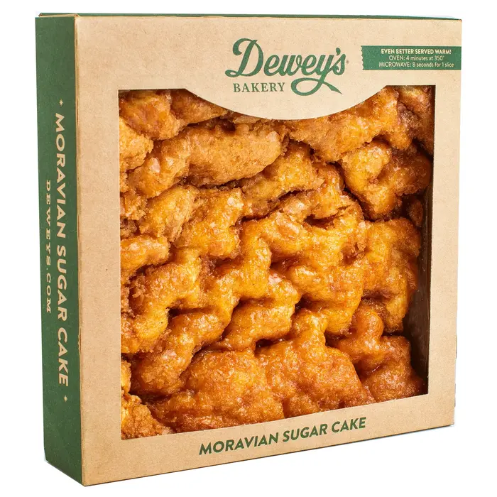 Moravian Sugar Cake - Dewey's Bakery