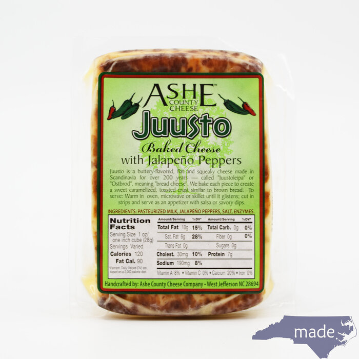 Juusto Jalapeno - Ashe County Cheese