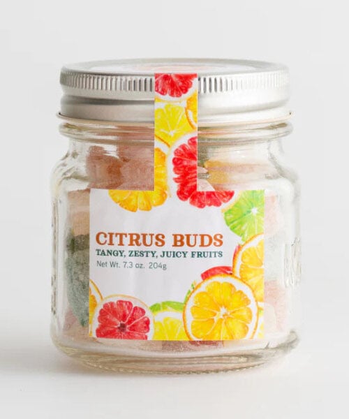 Citrus Buds Mason Jar 7.3 oz.