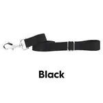 Black Premium Nylon Dog Leash - 2 Hounds Design