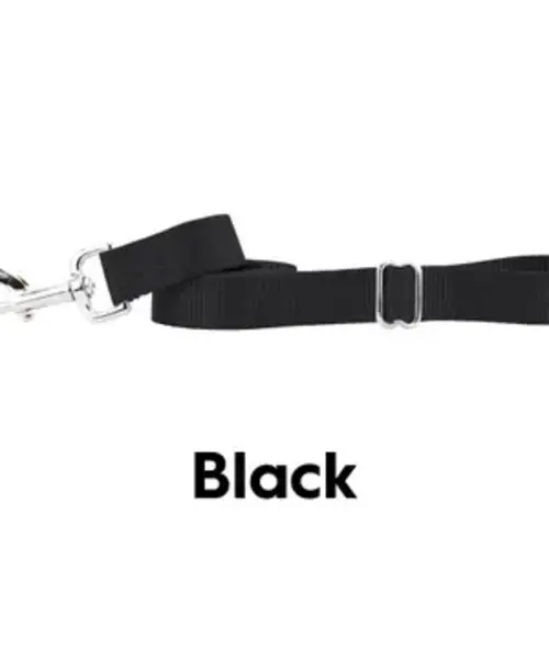 Black Premium Nylon Dog Leash
