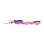 Star Spangled Dog Leash with Traffic Handle 6 ft. - 2 Hounds Design