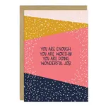 You are Enough Card - Little Lovelies