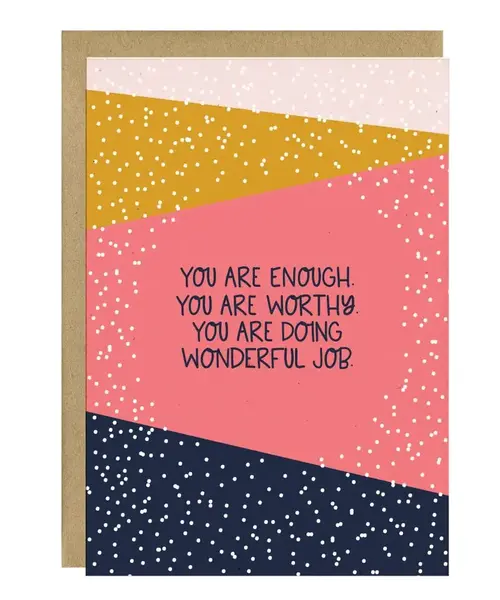 You are Enough Card