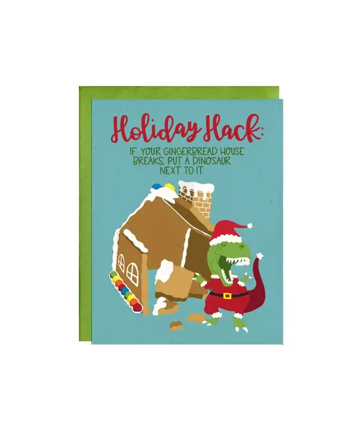 If Your Gingerbread House Breaks Card