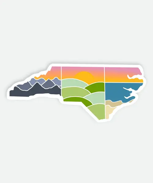 NC Landscapes Sticker