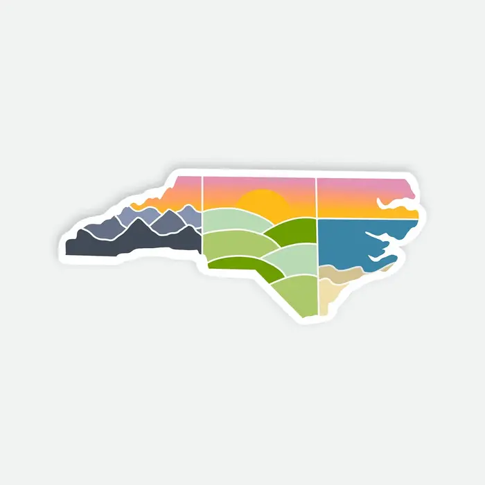 NC Landscapes Sticker - Little Lovelies