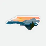 NC Mountain Sunset Sticker - Little Lovelies