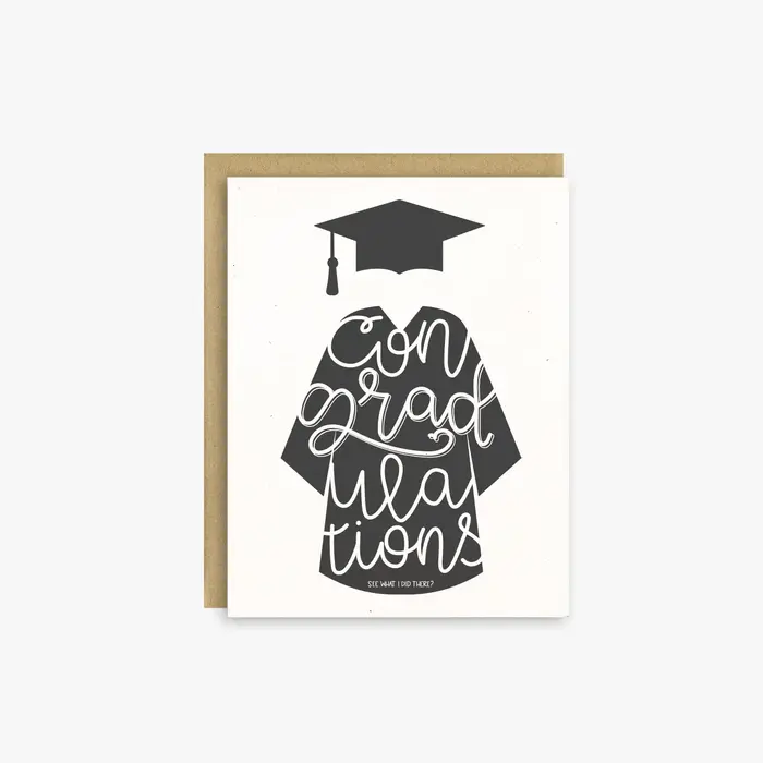 ConGRADulations Graduation Card - Little Lovelies Studio