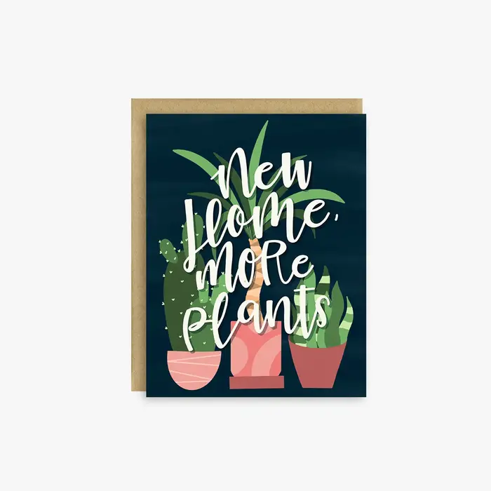 More Plants Housewarming Card - Little Lovelies