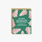 Christmas Tree Cakes Holiday Card - Little Lovelies