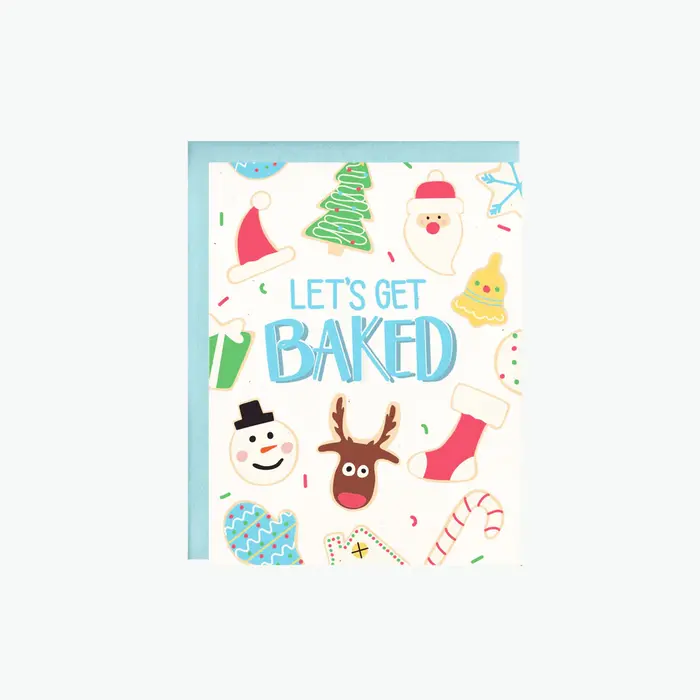 Let's Get Baked Holiday Card - Little Lovelies