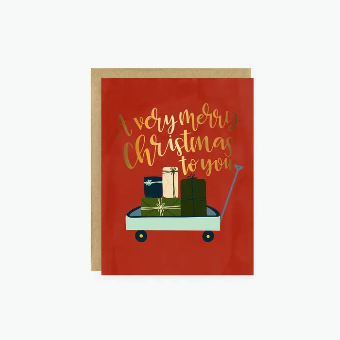 A Very Merry Christmas Card - Little Lovelies