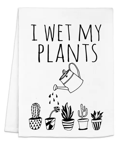 Wet My Plants Dish Towel