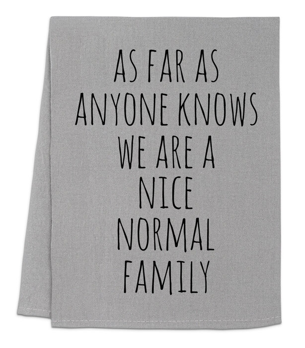 Nice Normal Family Dish Towel - Moonlight Makers
