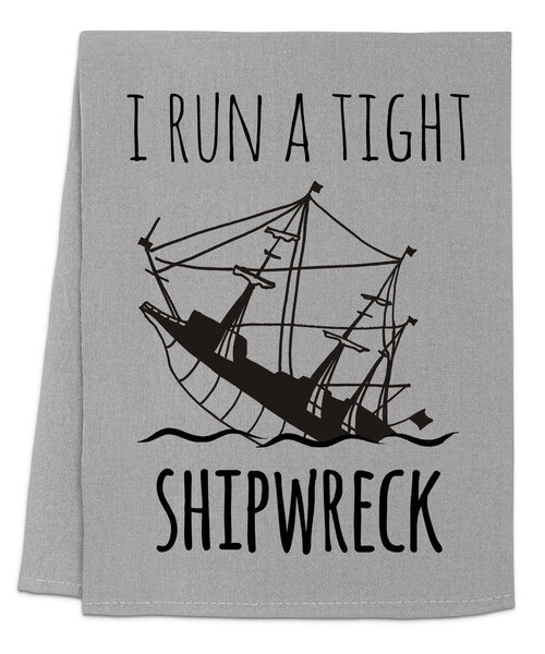 Tight Shipwreck Dish Towel