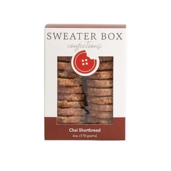 Chai Shortbread 6 oz. - Sweater Box Confections