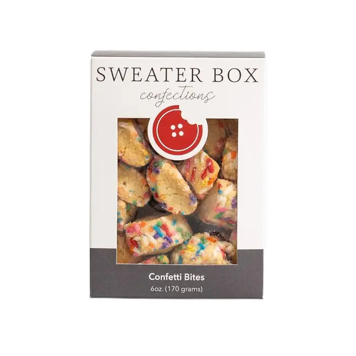 Confetti Bites 6 oz. - Sweater Box  Confections