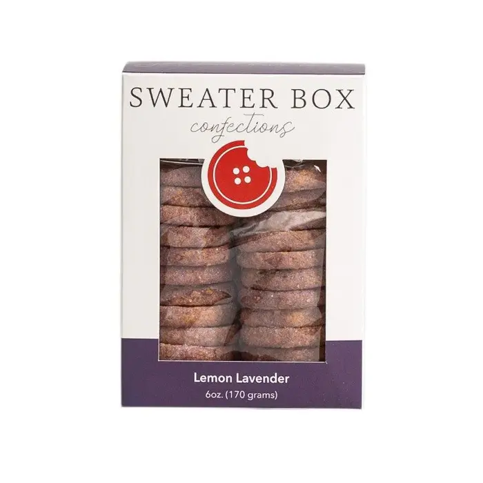 Lavender Lemon Cookies 6 oz. - Sweater Box Cookies