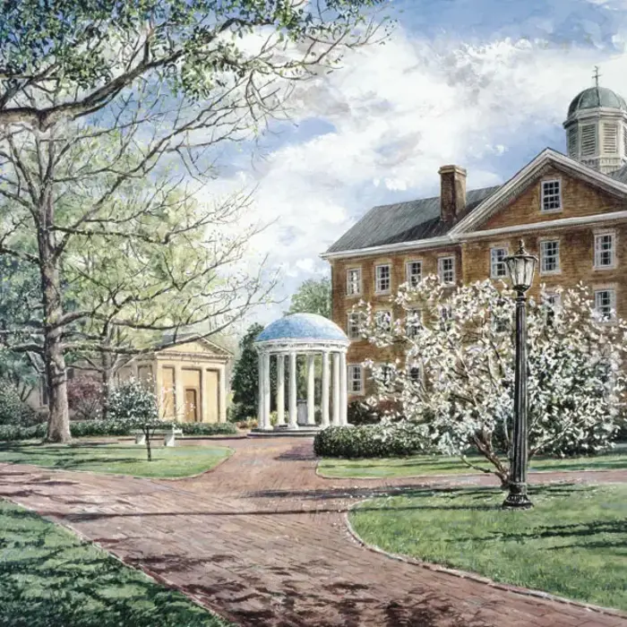 The Old Well at Chapel Hill 550 Piece Puzzle - Heritage Puzzle