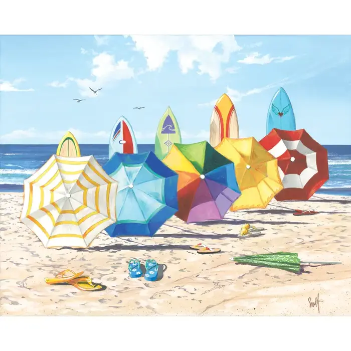 Brellas and Boards 1000 Piece Puzzle - Heritage Puzzle